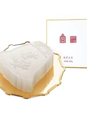 丽质华堂【故宫12月令组佩造型】故宫玉皂100g 洗脸（水仙型）