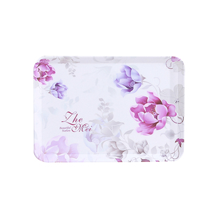 特大号水杯托盘欧式长方形密胺茶盘餐盘水果盘简约酒店客厅家用