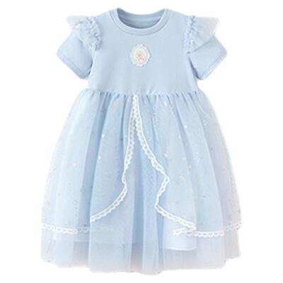 【balaOne】巴拉巴拉童装女童裙子儿童连衣裙2026新款夏装网纱裙