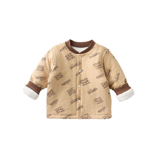 儿童小棉袄手工棉花加厚内搭男宝宝夹棉外套女童2025新款棉服冬装