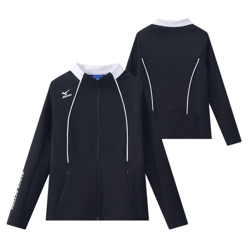Mizuno美津浓儿童外套百搭户外运动休闲开衫卫衣春秋新款男童女童
