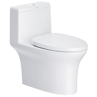 【政府补贴】恒洁虹吸式抽水马桶小户型防溅抑菌防臭坐便器