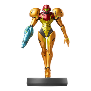 任天堂amiibo手办 任天堂全明星大乱斗 密特罗德萨姆斯站立款现货