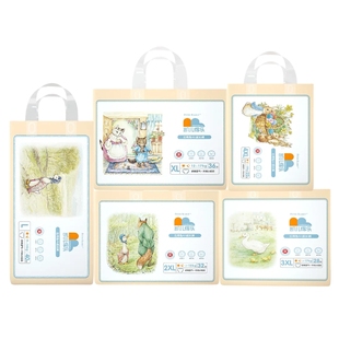 凯儿得乐拉拉裤比得兔纸尿裤XL一提裤全包臀拉拉裤新生儿尿不湿