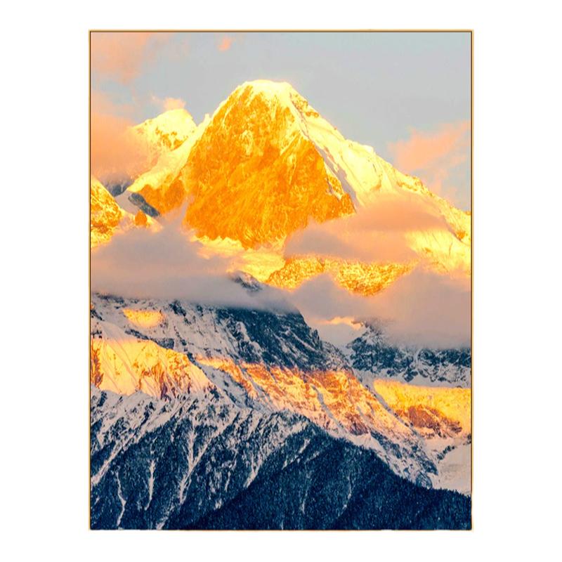 diy数字油画装饰画风景填充丙烯