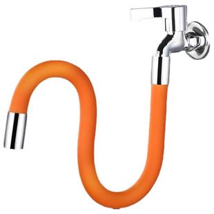 家用厨房水龙头延伸器防溅水嘴硅胶万向可旋转转换接头加长软管子