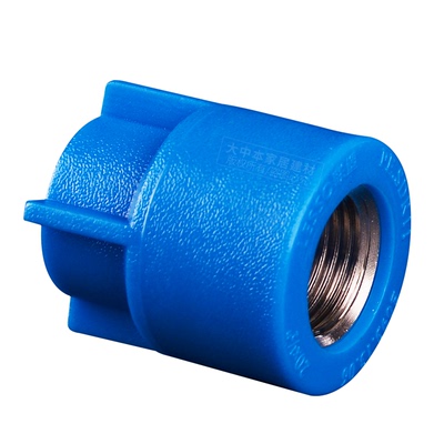 联塑PE水管配件内丝直接热熔给水