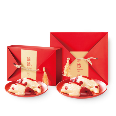 万寿斋年糕鱼锦鲤年货礼盒