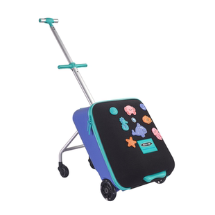 迈古micro儿童行李箱20寸男生拉杆箱旅行箱遛娃神器二合一可坐骑