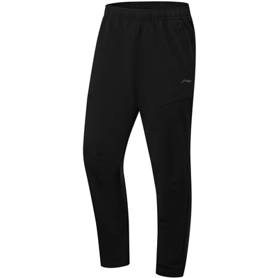 李宁男子平口保暖防泼水运动长裤