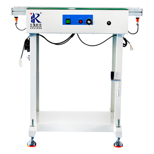 合瑞科技smt接驳台460宽一键换向链条贴片输传送轨道过桥检测台
