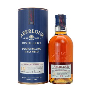 【高地】亚伯乐14年双桶单一麦芽苏格兰进口威士忌酒行货Aberlour
