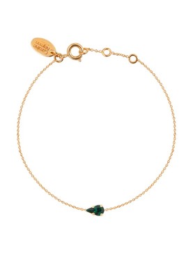 巴黎祖母绿水晶手链ins网红同款