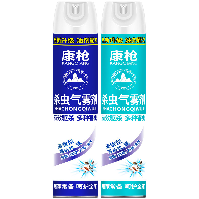 康枪油剂高效速杀型杀虫剂气雾剂