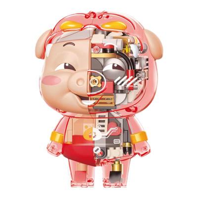 佳奇官方旗舰店猪猪侠磁吸体积木