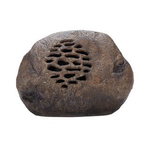 品竹太阳能蓝牙音箱花园音响户外防水遥控鹅卵石草坪音箱可插卡