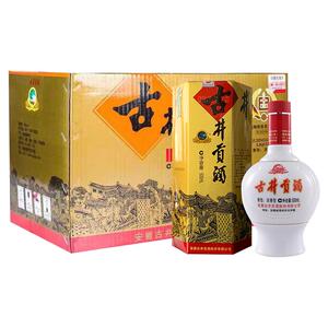 古井贡酒乳玻瓶六角贡45度6瓶装