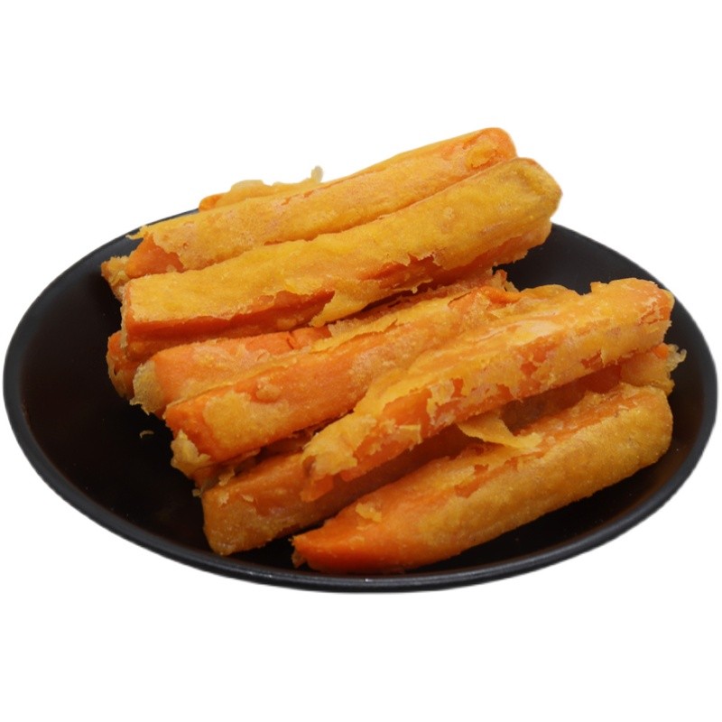 黄金甘梅地瓜条油炸半成品冷冻番薯条红薯条1kgx10包商用小吃零食