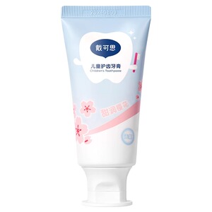 戴可思儿童牙膏专用宝宝0婴儿幼儿2可防蛀6无氟勿吞咽1一3岁以上