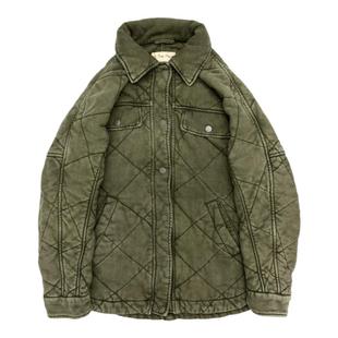 重磅水洗做旧棉服男秋冬阿美咔叽重工夹克男棉衣夹棉保暖宽松外套