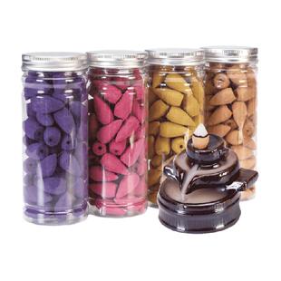 倒流香粒家用室内香薰薰衣草檀香熏香塔香厕所卫生间艾草除臭沉香