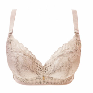 杰奎琳JA2490无钢圈小胸聚拢内衣女加厚杯超柔云感棉模杯无痕文胸