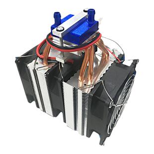 diy家用鱼缸制冷机冷水机 小型冷却水循环机12V迷你半导体制冷器