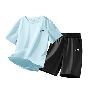贵人鸟童装男童套装夏2026新款儿童短袖短裤夏装男孩速干运动衣服
