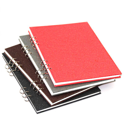 活页方格笔记本A5文具几何小方格本简约B5记事本格子本网格本手账