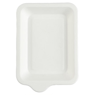 一次性纸浆碗盘烧烤盘餐盘鱼盘菜盘商用蛋糕托盘碟大中小号椭圆盘