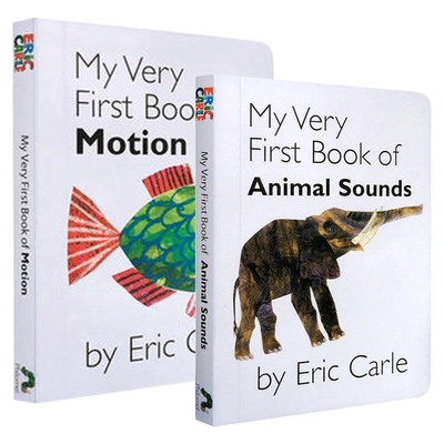 My Very First Book of Animal 我的第一本动物叫声 英文原版 艾瑞卡尔Eric Carle可搭dear zoo英文版正版进口1-3岁宝宝绘本纸板书