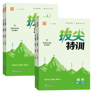 2026春新版苏教版小学数学拔尖特训一二三四五六年级上册下册同步练习册全套专项训练题江苏版一课一练配套练习教辅资料课时作业本