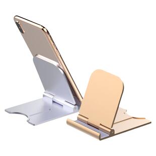 手机桌面懒人支架升降可调节角度折叠追剧神器便携随身简约小巧固定多用直播支撑架子通用平板ipad电脑家用