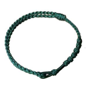 马年八方来财原创手工编织订制素绳绿手绳开运吉祥男女通用手链