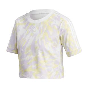 Adidas/阿迪达斯正品三叶草 当季新款女装运动短袖休闲T恤GL1974