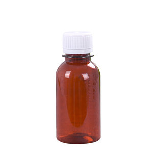 50/100/200/500ml透明塑料瓶子带盖液体瓶分装瓶小口带刻度食品级