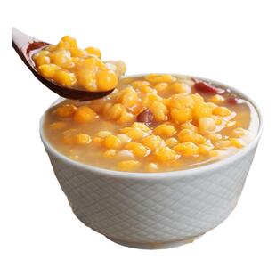 新粮 东北大碴子粥组合农家粘黏玉米糯渣子笨苞米碎玉米糁芸云豆