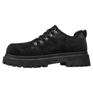 NewRockstarChoppa 加绒保暖德比鞋男款冬季增高休闲米奇大头皮鞋