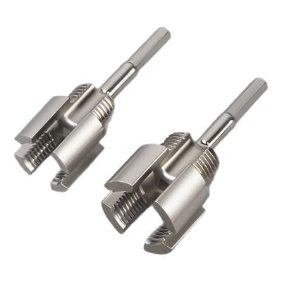 新款一体式开丝器4分6分水管通用电动内丝外丝板牙工具螺纹攻丝锥