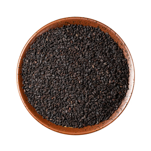 中药材店铺 黑芝麻 进补生芝麻粒 炒黑芝麻 食用新货纯净 500g克