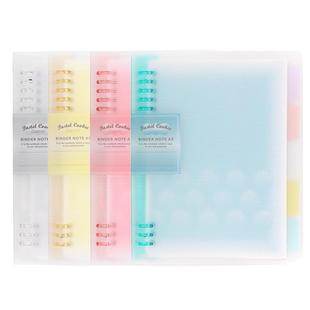 送活页芯国誉活页本B5一米新纯可拆卸八孔日本kokuyo手帐本清新不硌手文笔记本办公错题本A5外壳旗A4舰店官网