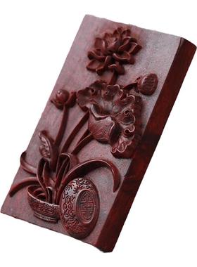 印度小叶紫檀红木手把件文玩吊坠