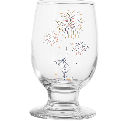 原创焰舞流光杯玻璃高脚杯咖啡杯