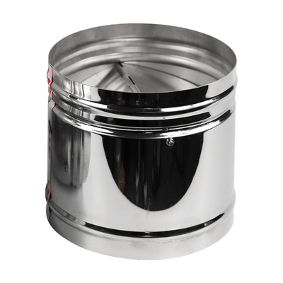 来净德不锈钢烟道止回阀镀锌