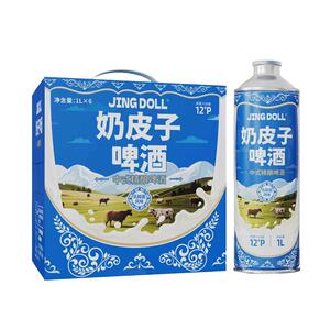 JINGDOLL12P乳酸菌风味奶啤1L*6
