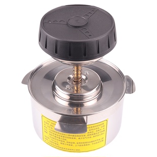 自泵式不锈钢环保清洁台 化工液体按压容器防挥发酒精壶沾湿台