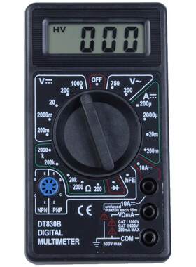 电工数显万能表DT830B数字万用表