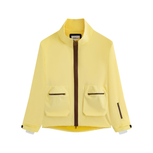 nowinsnow2025新款滑雪服女防风防寒3L单板滑雪衣黄色小个子雪服