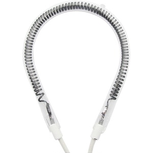 小太阳发热管原装取暖器配件通用卤素碳纤电热管电热扇梨形加热管