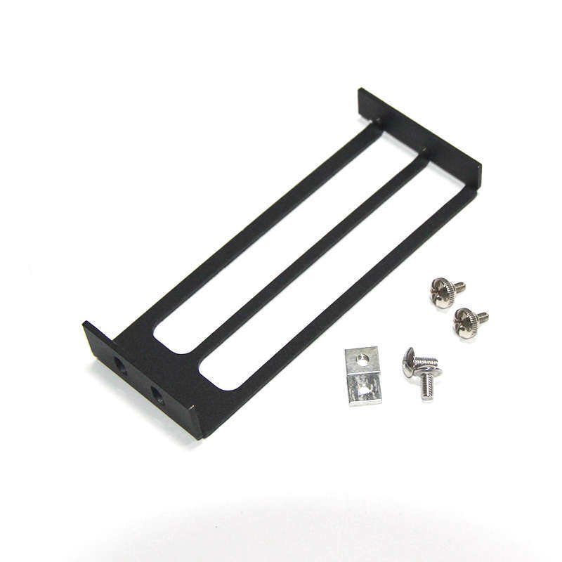 显卡C型挡板铝合金显卡垂直挡片千斤顶开放式机箱挡板支架